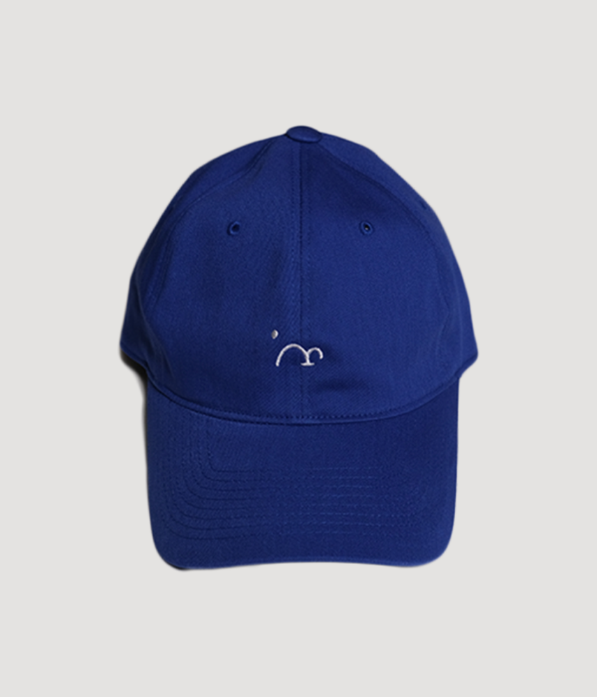 miguproduct simple logo ball cap / ret ando exclusive blue