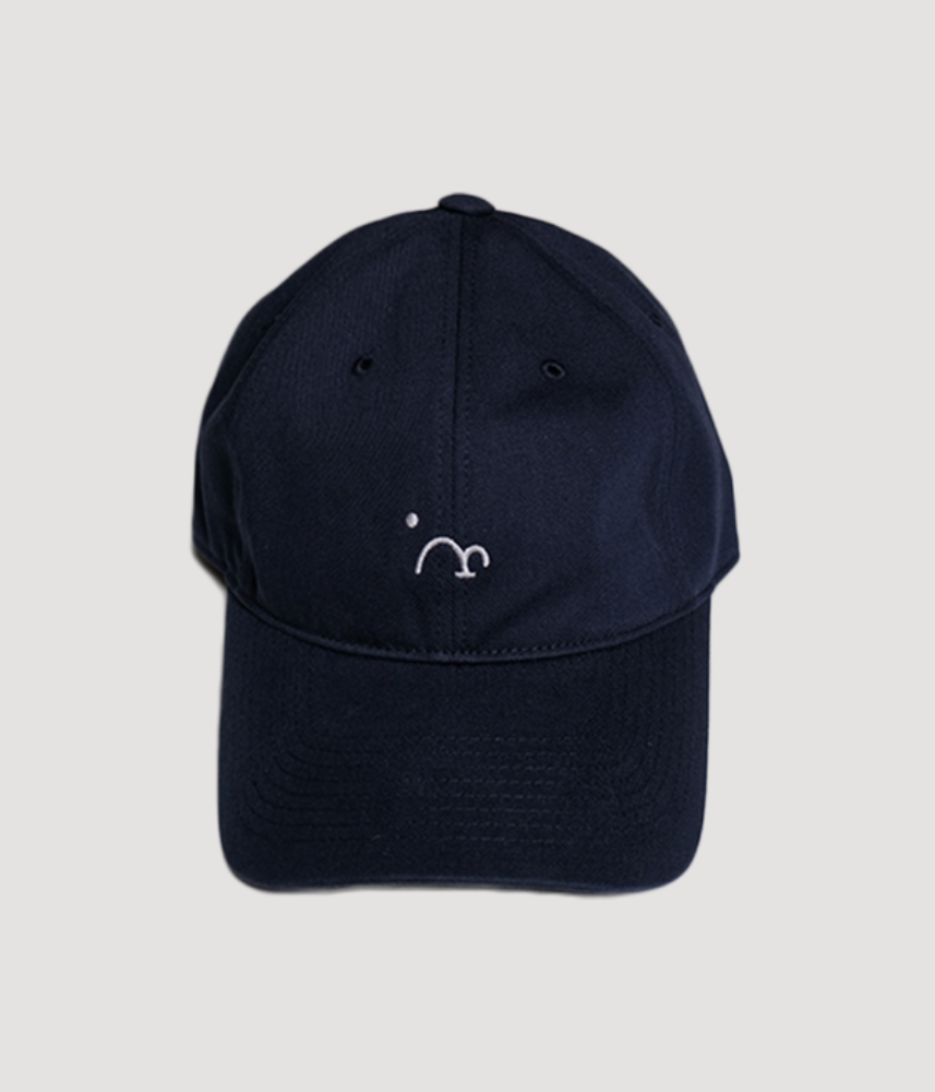miguproduct simple logo ball cap / navy