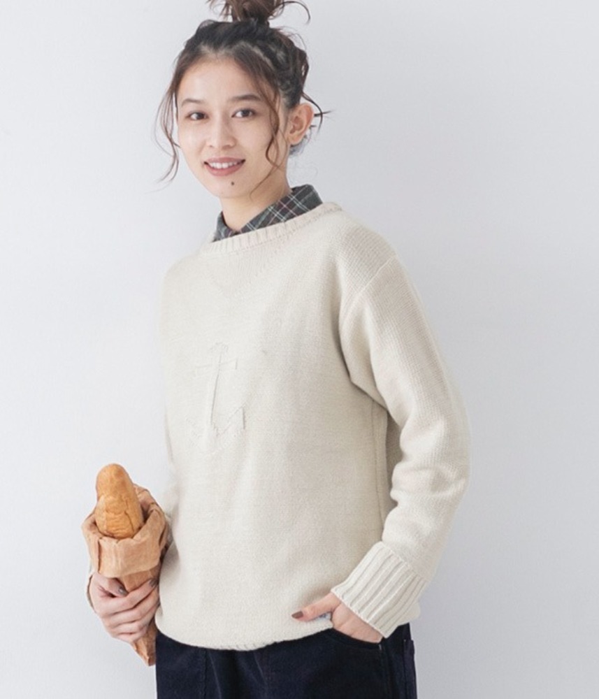 [NORTHERN TRUCK]   marine anchor wool knit / 2 colors