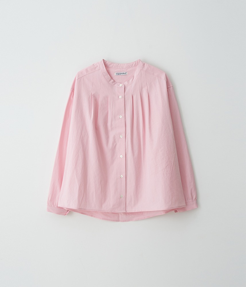 [MIGU PRODUCT]  last restock !  MEI pin-tuck blouse / 2. clean pink