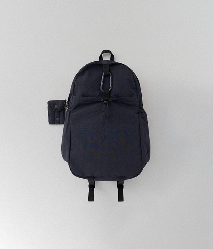 [miguproduct x mmo]  BACKPACK 085 WITH POUCH / DUSTY NAVY