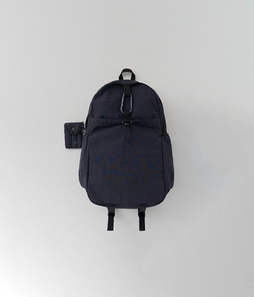 [miguproduct x mmo]  BACKPACK 075 WITH POUCH / DUSTY NAVY