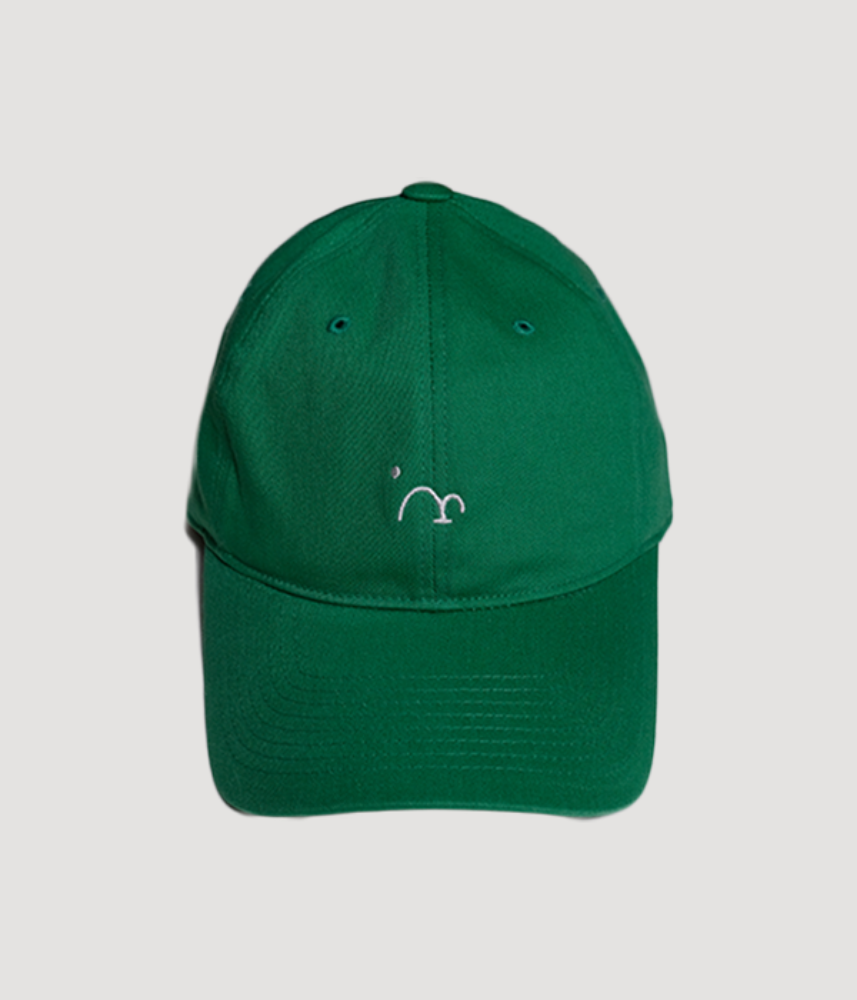 miguproduct simple logo ball cap / green