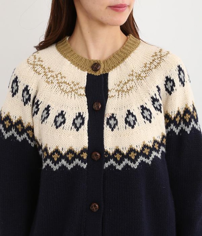 [Keitto]  WINTER ! our forest knit / navy