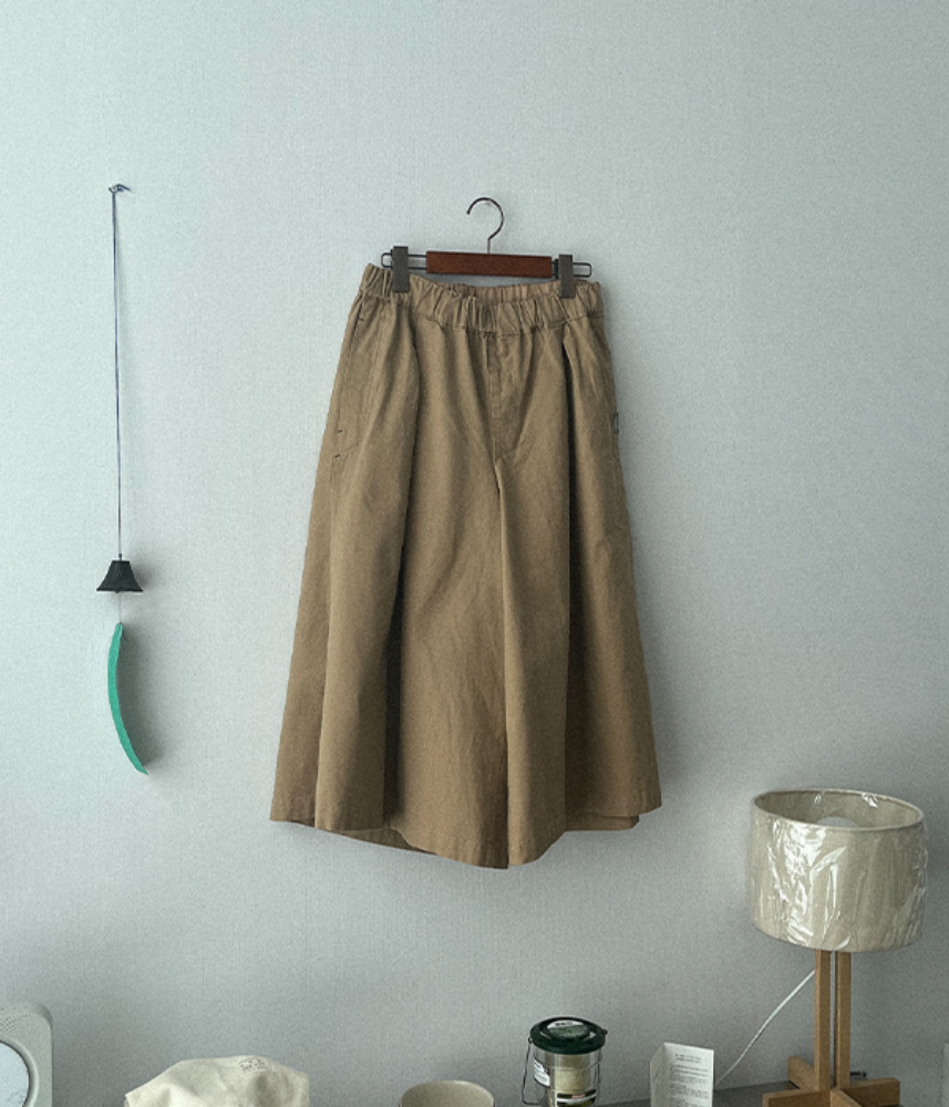 [NT]  skirt like pants / 2 colors