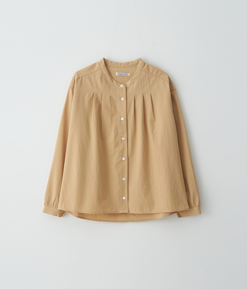 [MIGU PRODUCT]  last restock !  MEI pin-tuck blouse / 3. butter yellow