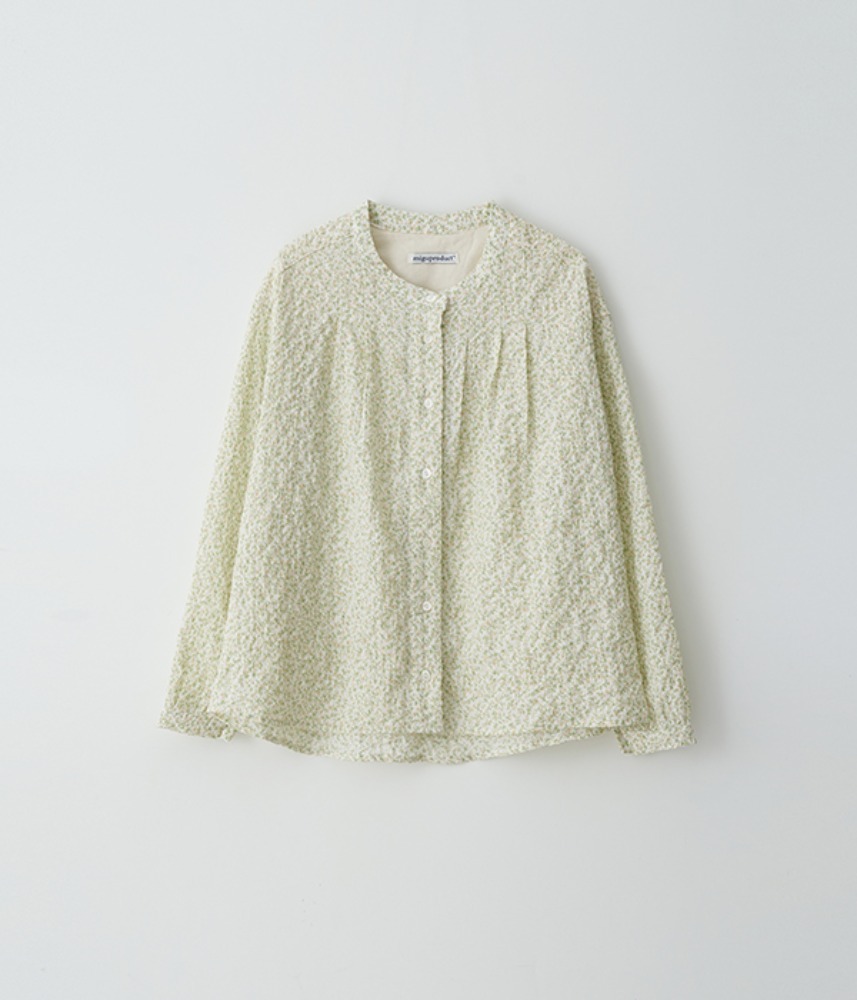 [MIGU PRODUCT]  4th restock !  MEI pin-tuck blouse / 4. bubble flower