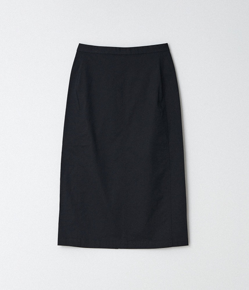 [アイ・エヌ・ジカンパニー] [le vent souffle]  3rd restock ! stretch high-waisted box skirt / black