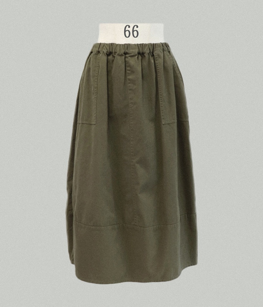 [JPN buying] 2nd restock !  khakito baker pants detailing skirt / olive
