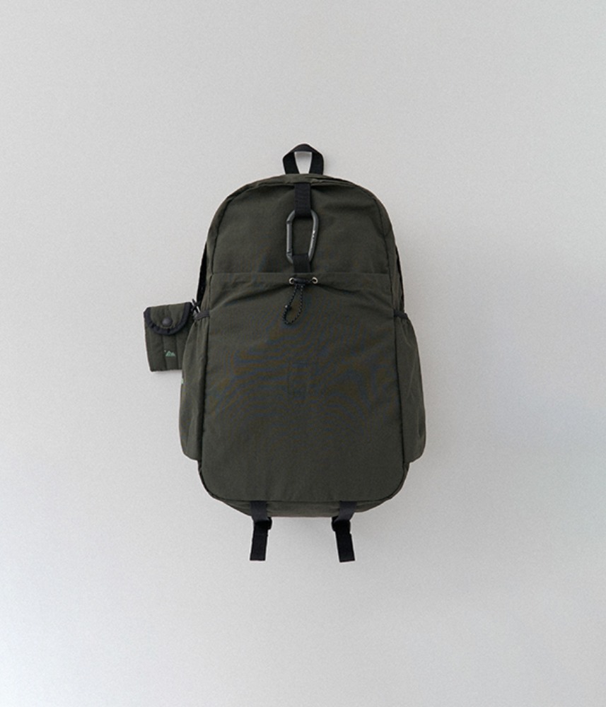 [miguproduct x mmo]  BACKPACK 085 WITH POUCH / RUSTY KHAKI