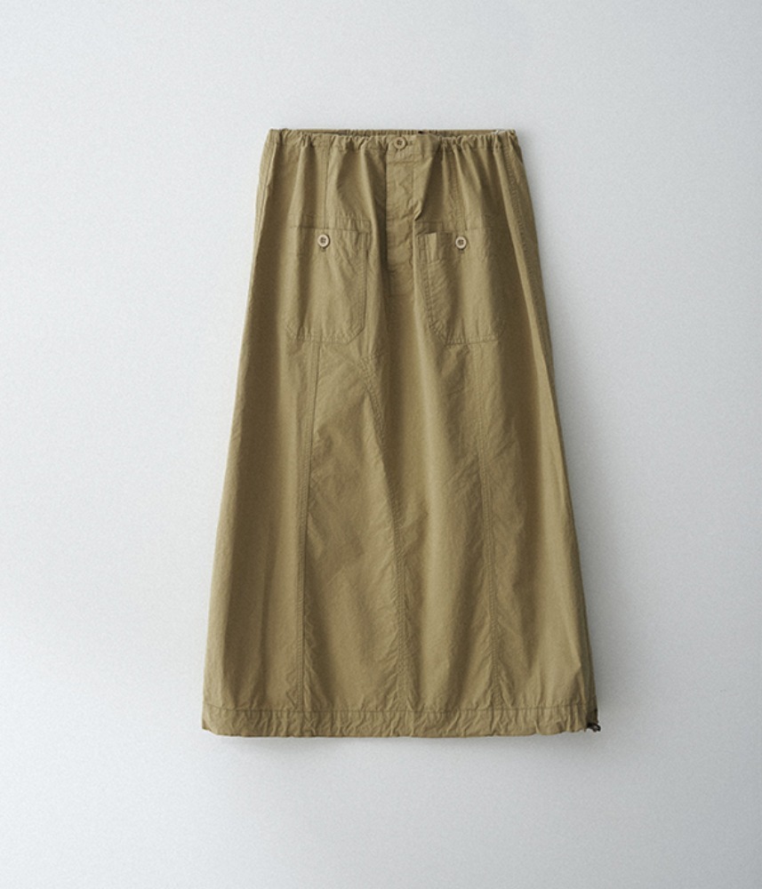 [JPN buying]  khakito 2 way balloon skirt / 1. beige